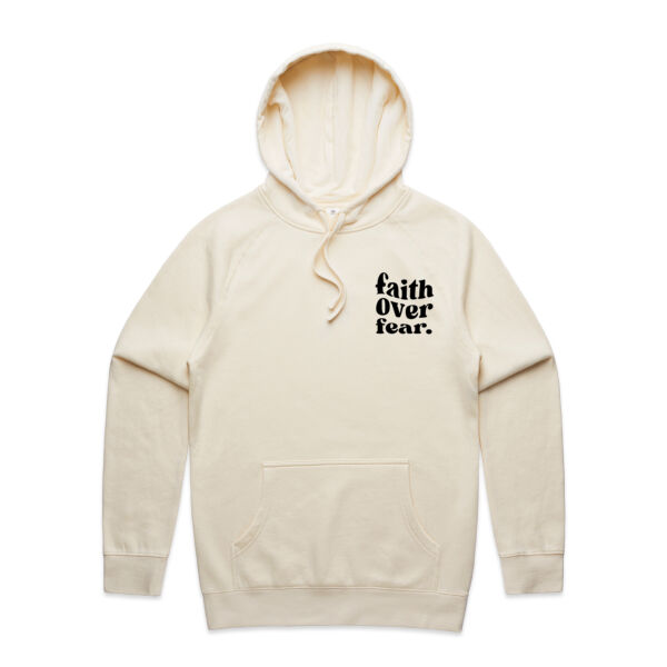 Faith over Fear - BOTH SIDES - Men's Jumper Thumbnail
