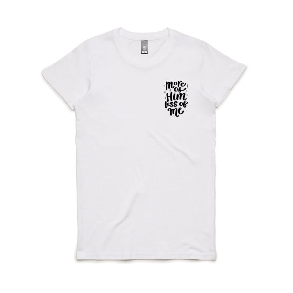 More of Him Black - Women's Tee Thumbnail