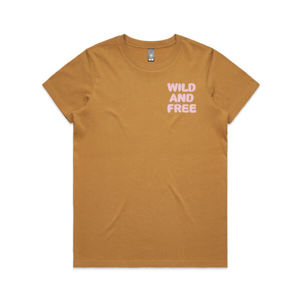 Wild and Free - BOTH SIDES - Women's Tee Thumbnail