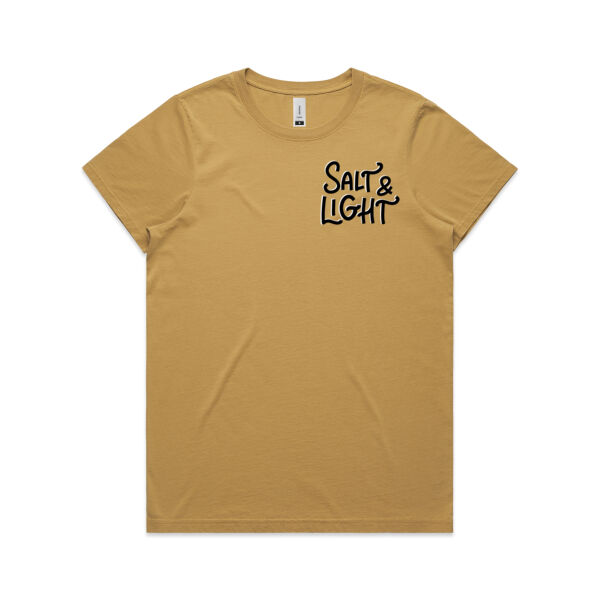 Salt and Light - Women's Tee - Faded Look Thumbnail