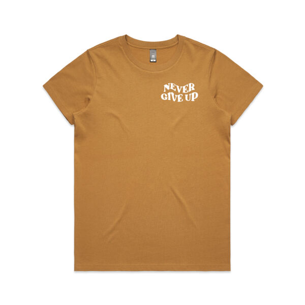 Never Give Up - Women's Tee Thumbnail