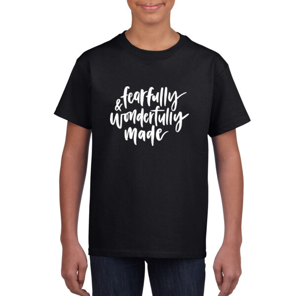 Fearfully and Wonderfully Made - Kid's T-Shirt Thumbnail