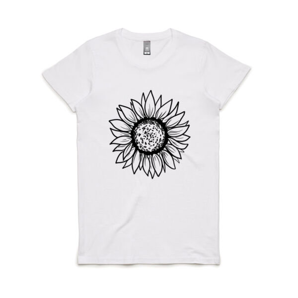 Sunflower - Black - Women's Tee Thumbnail