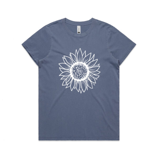 Sunflower - Women's Tee - Faded Look Thumbnail
