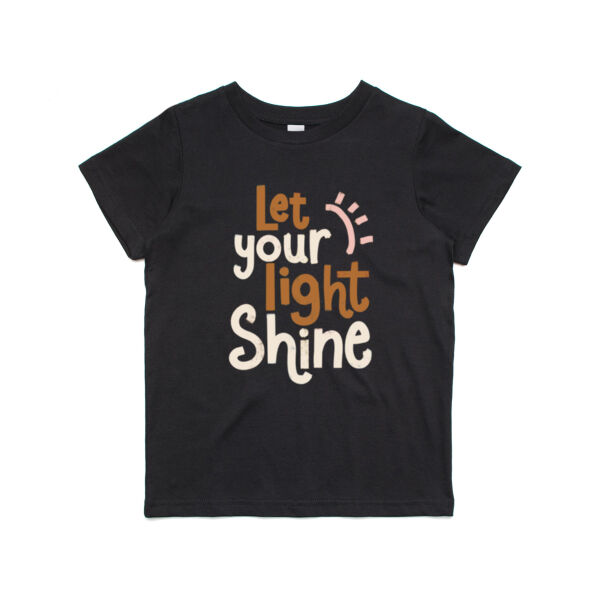 Let Your Light Shine - Kid's T-Shirt - Kids / Youth Premium Tee Thumbnail