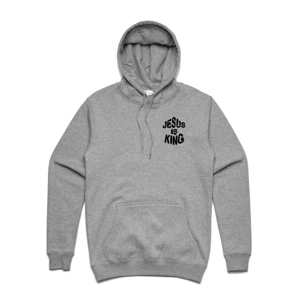 Jesus is King - Both Sides - Men's Hoodie Jumper Thumbnail